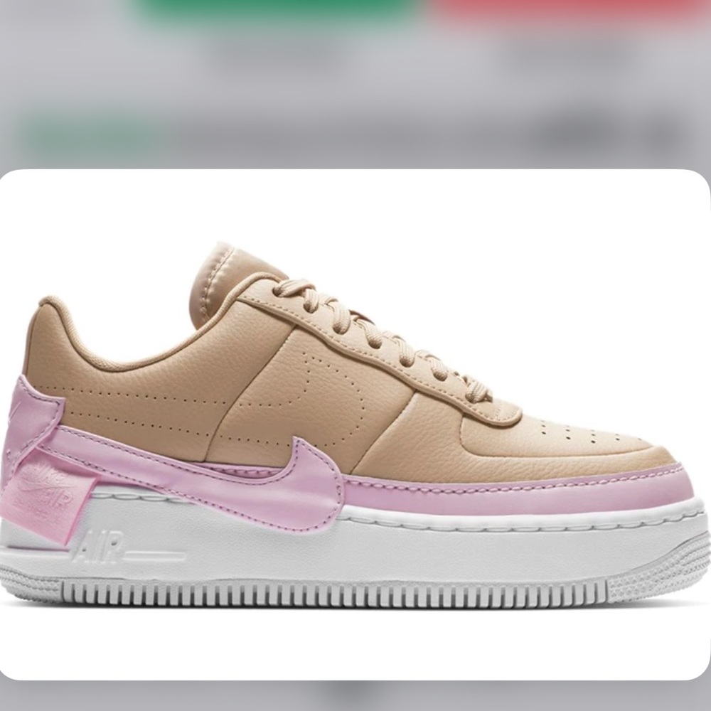 nike air force 1 jester xx - color: beige/pink